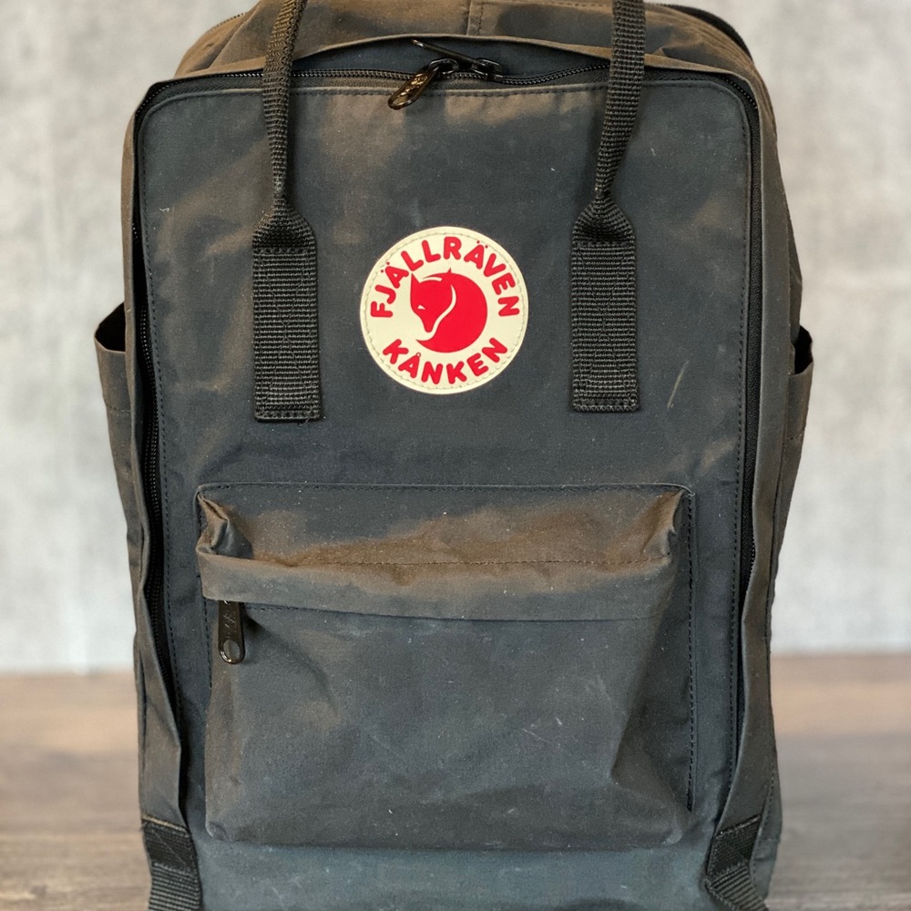 Fjallraven Kanken Laptop 15” Black Backpack